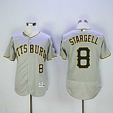 Pirates 8 Willie Stargell Gray Flexbase Jersey Sguo,baseball caps,new era cap wholesale,wholesale hats